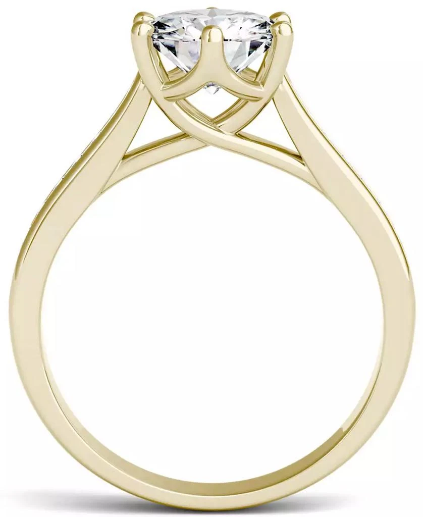 Charles & Colvard Moissanite Engagement Ring (1-5/8 ct. t.w. DEW) 4