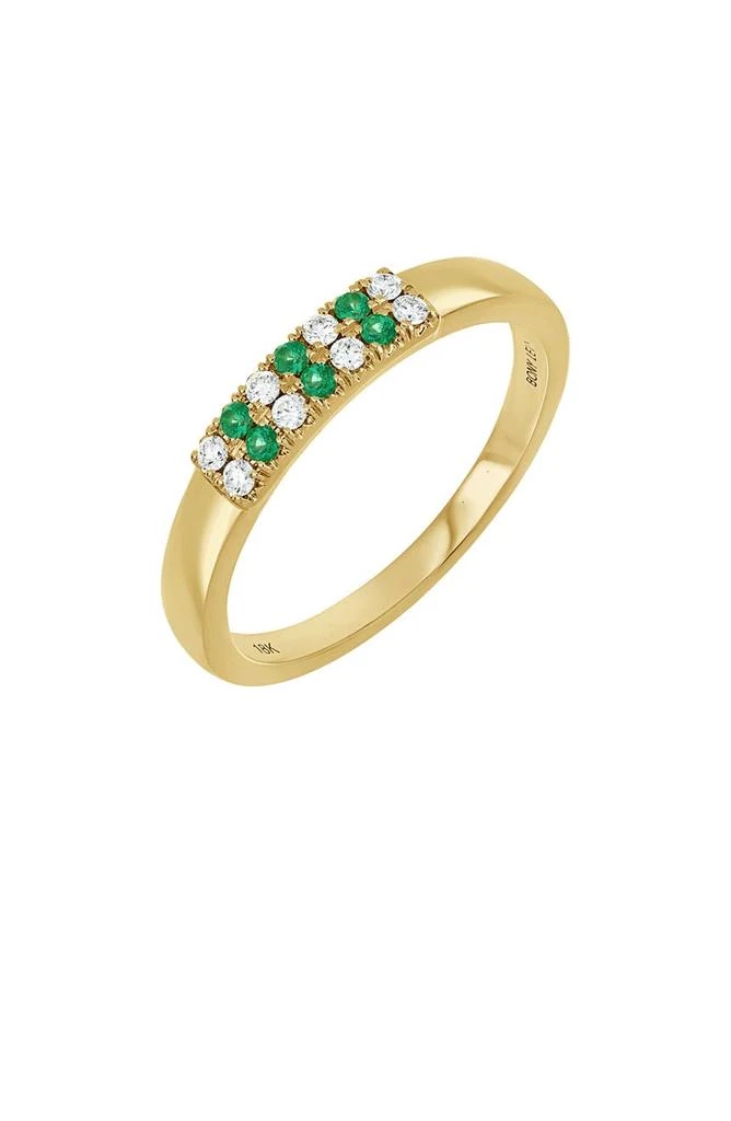 Bony Levy El Mar 18K Yellow Gold Diamond & Emerald Ring 1