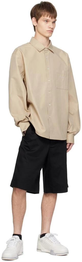 Axel Arigato Beige Flow Shirt 4
