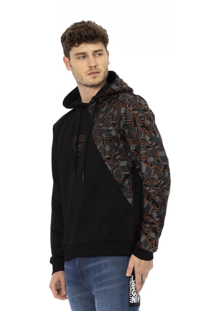 AUTOMOBILI LAMBORGHINI Automobili Lamborghini Black Cotton Sweater