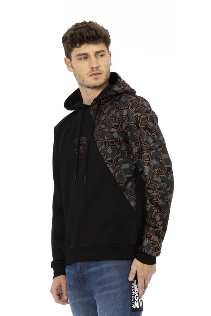 AUTOMOBILI LAMBORGHINI Automobili Lamborghini Black Cotton Sweater 2