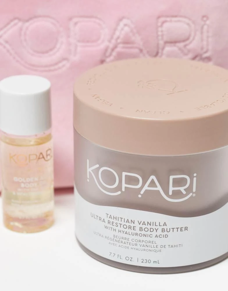 Kopari Kopari X ASOS Exclusive Tahitian Vanilla Body Butter, Golden Body Oil and Bag - 15% saving 3