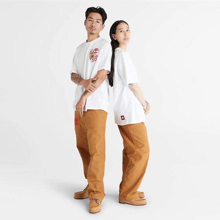 Timberland CLOT x Timberland® Duck Canvas Workwear Trousers in Dark Yellow 3