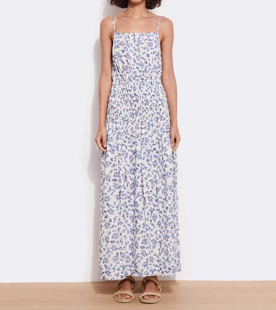 Sundry Sundry - Ditsy Smocked Maxi Dress 1