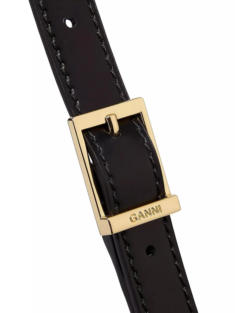 Ganni Apo-G Small Crossbody Leather Bag 6