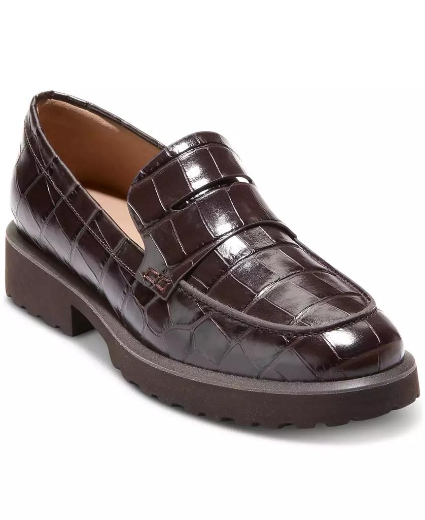 (取寄) コールハーン レディース ジュネーブ ローファー Cole Haan women Cole Haan Geneva Loafer Dark Chocolate Croc Print Leather Women's Geneva Loafers – On Sale Now with Up to 40% Off | Discover