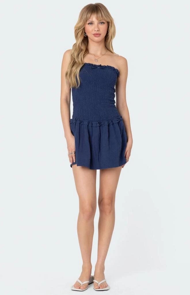 Edikted Storm Scrunch Mini Dress 1