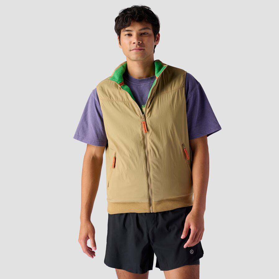 Stoic Reversible Polar Fleece Vest - Men's