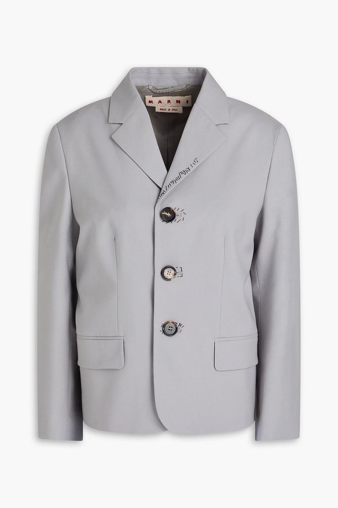 ブルゾン Marni Double-Breasted Jacket With Belted Waist Marni Double-Breasted Jacket With Belted Waist | ShopSimon