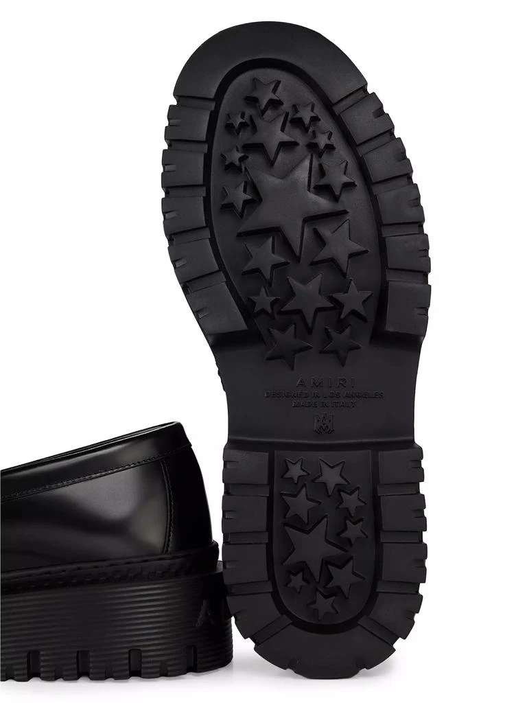 AMIRI Jumbo Leather Loafers 5