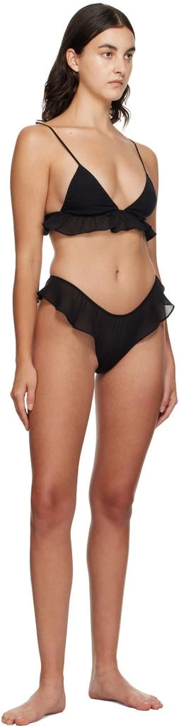 Fleur du Mal Black Flutter Bra 4