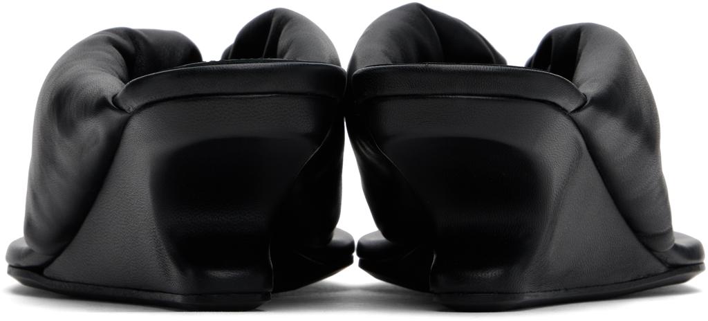 Rick Owens Black Hollywood Thong Cantilever 45 Heeled