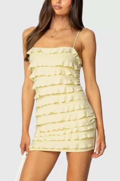 Edikted Edikted Nadya Ruffled Mini Dress 4