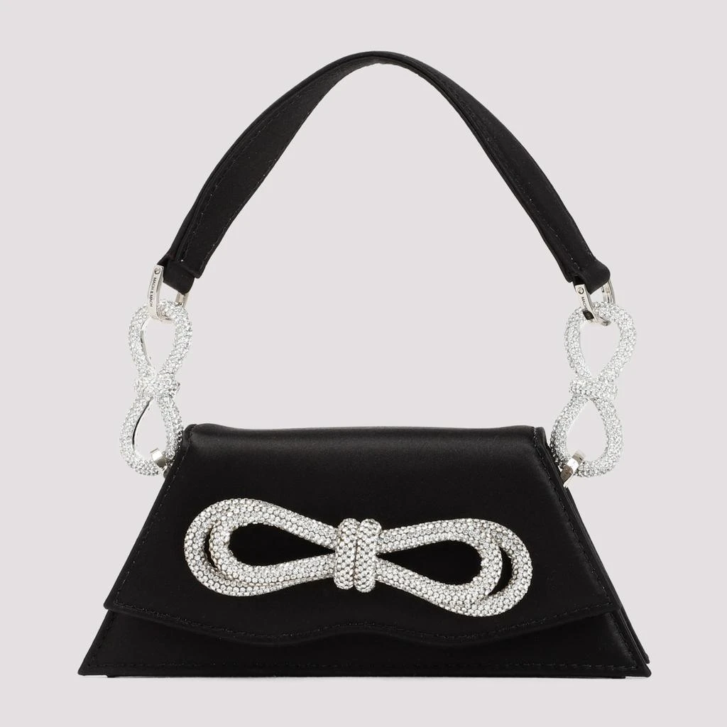 Mach & Mach Samantha Double Bow Glitter Handbag 3