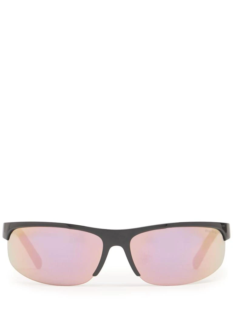 Miu Miu Miu Signature Mask Acetate Sunglasses 1