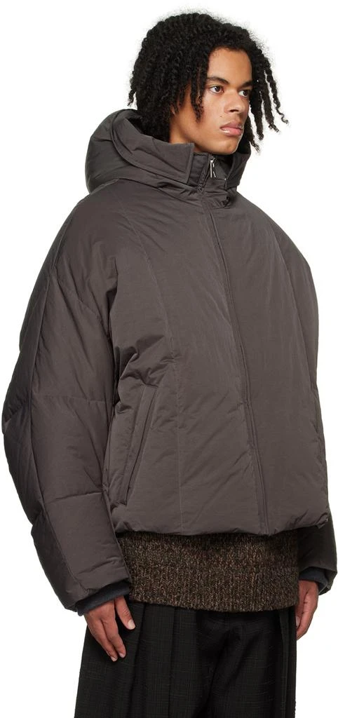 Bottega Veneta Gray Zip Down Jacket 2