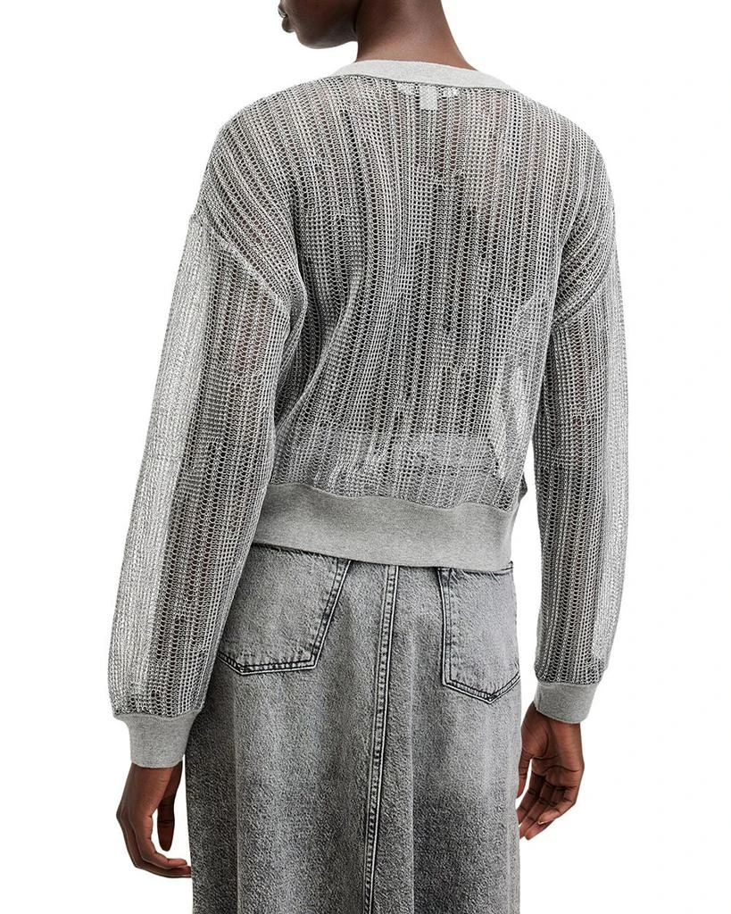 ALL SAINTS Giana Sheer Sweatshirt 3
