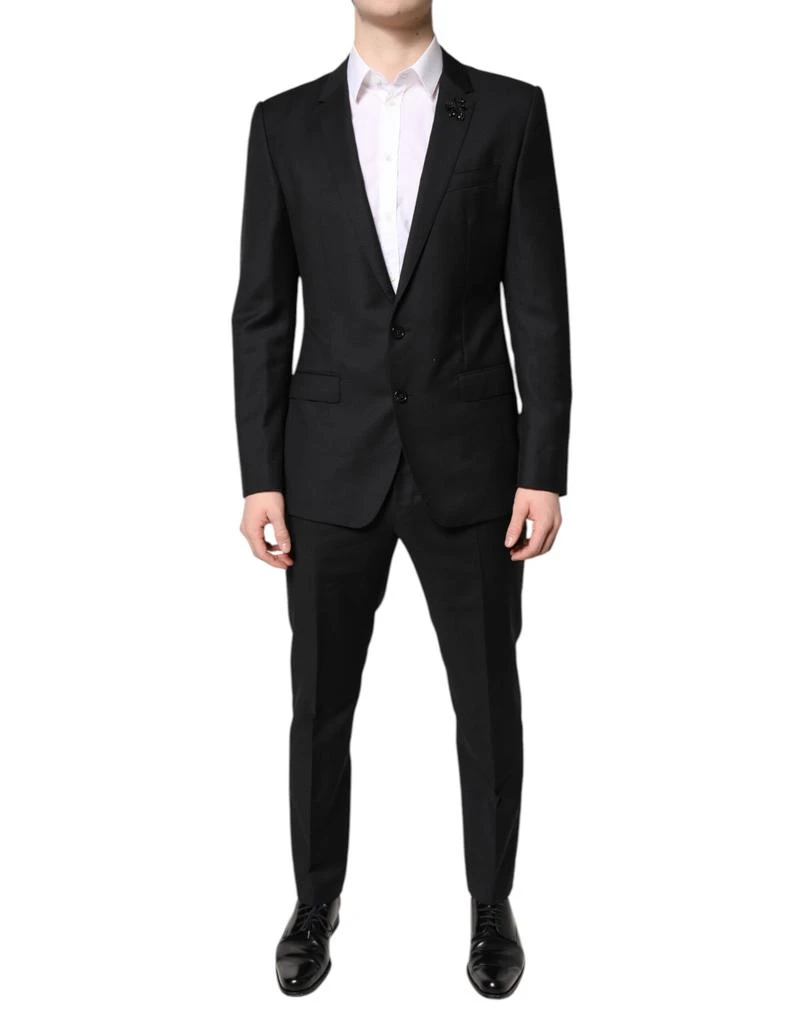 Dolce
Gabbana Wool Single Breasted 2 Piece Men
s Suit