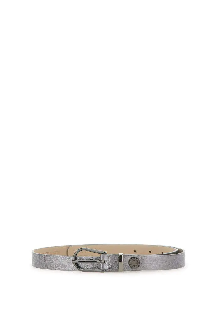 GIANNI CHIARINI Gianni Chiarini Metallic Leather Belt