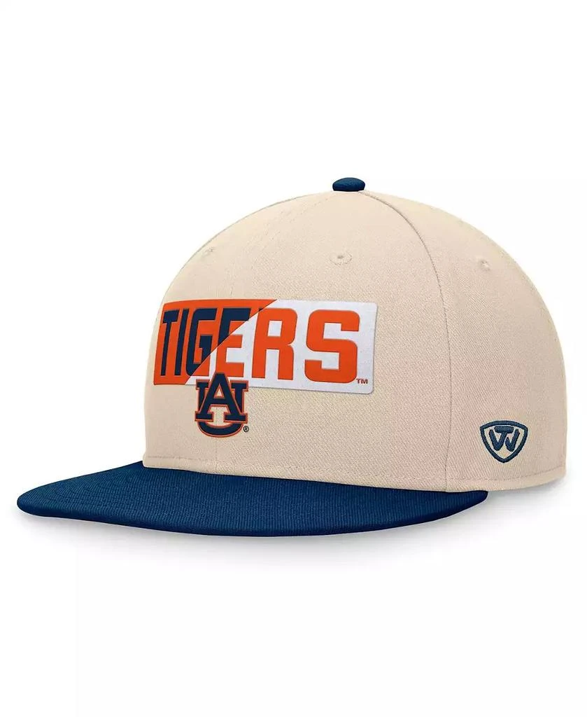 Top of the World Men's Khaki Auburn Tigers Goalaso Snapback Hat 1