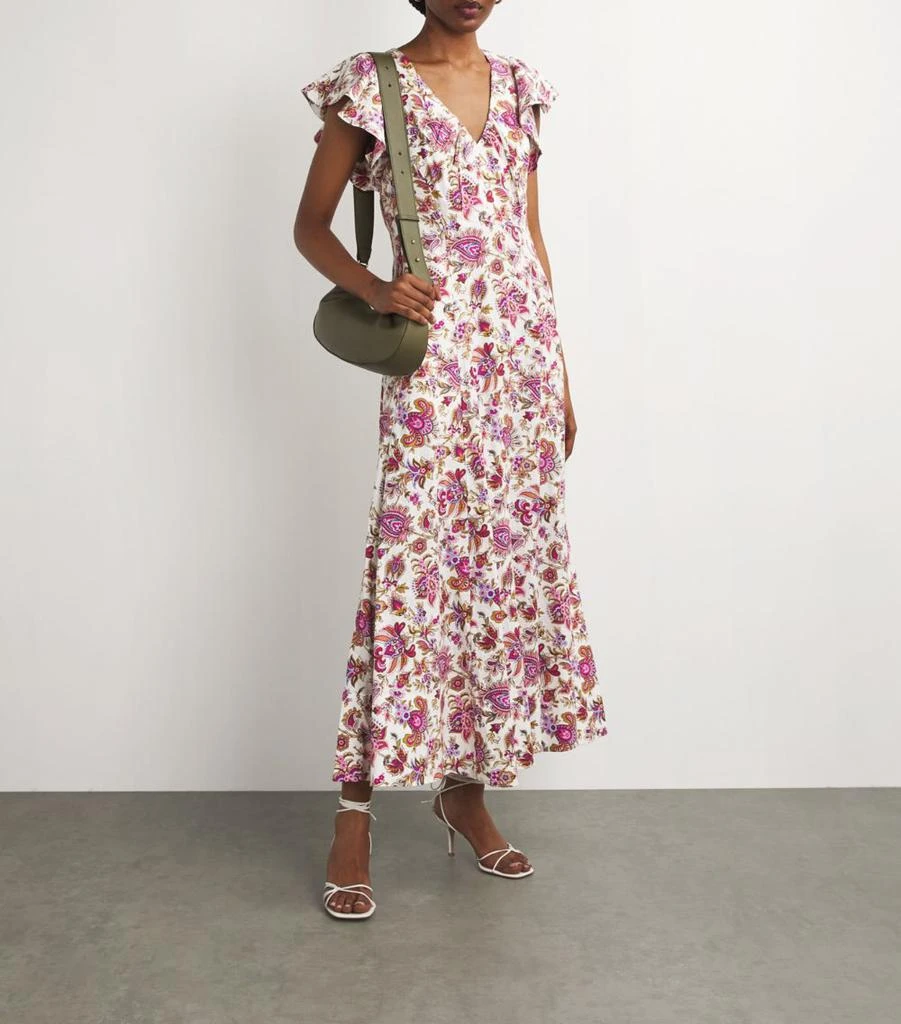 ME+EM Paisley Print Creaseless Maxi Dress 2