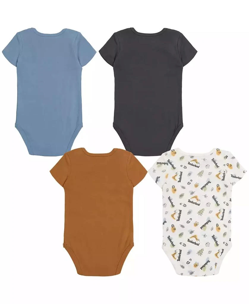 Timberland Baby Boys Short sleeve Bodysuits, Pack of BeyondStyle