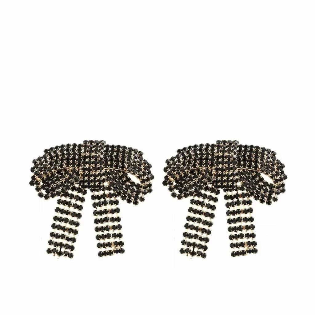 ACCESSORY CONCIERGE Accessory Concierge - Gemstone Bow Earrings