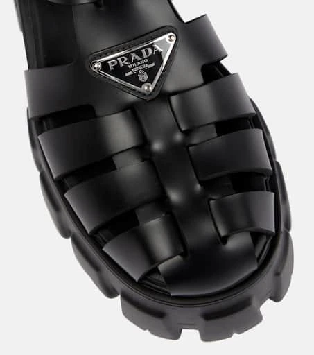 Prada Monolith platform sandals 6
