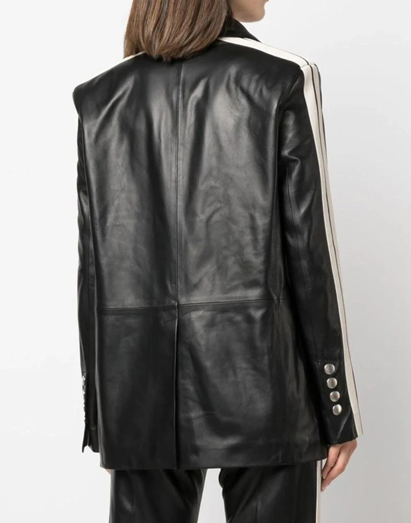 Palm Angels LEATHER TRACK BLAZER 4