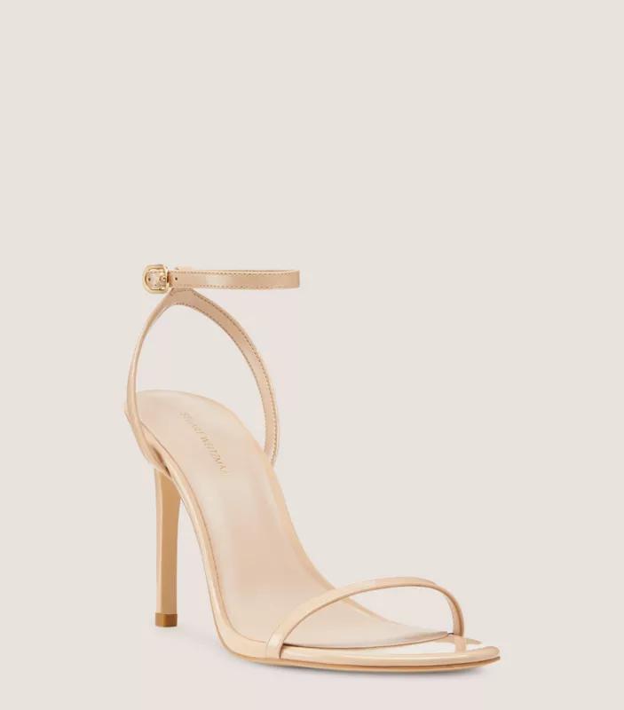 Stuart Weitzman DANCER 95 SANDAL Golden-Beige 6.5 - Sandals Stuart Weitzman DANCER 95 SANDAL Golden-Beige 6.5 - Sandals