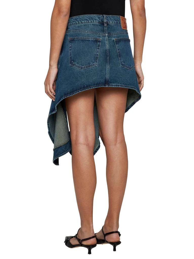 Y/Project Y/Project Evergreen Cut-Out Denim Skirt 3