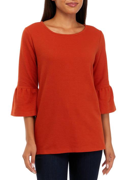 Kim sale Rogers Red Long Sleeve Top