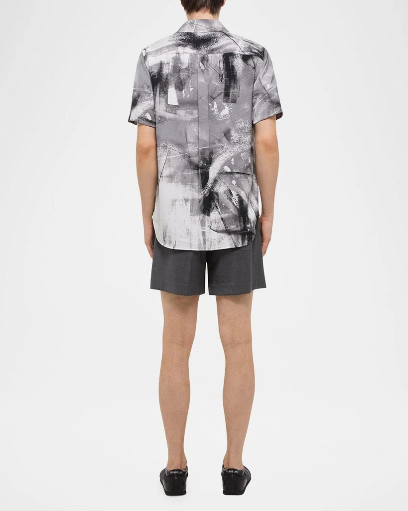 Helmut Lang Men's Scribble Zip Shirt 3