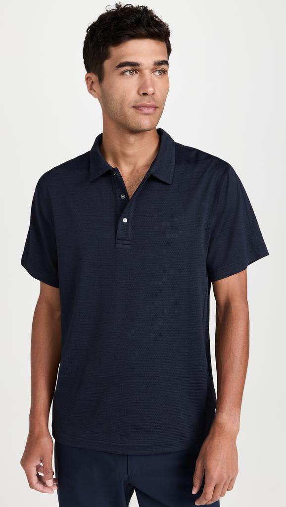 REIGNING CHAMP Solotex Mesh Tiebreak Polo