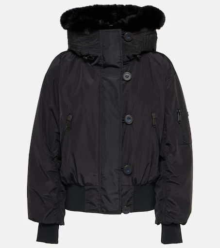 Goldbergh Jeanne faux fur-trimmed ski jacket 1