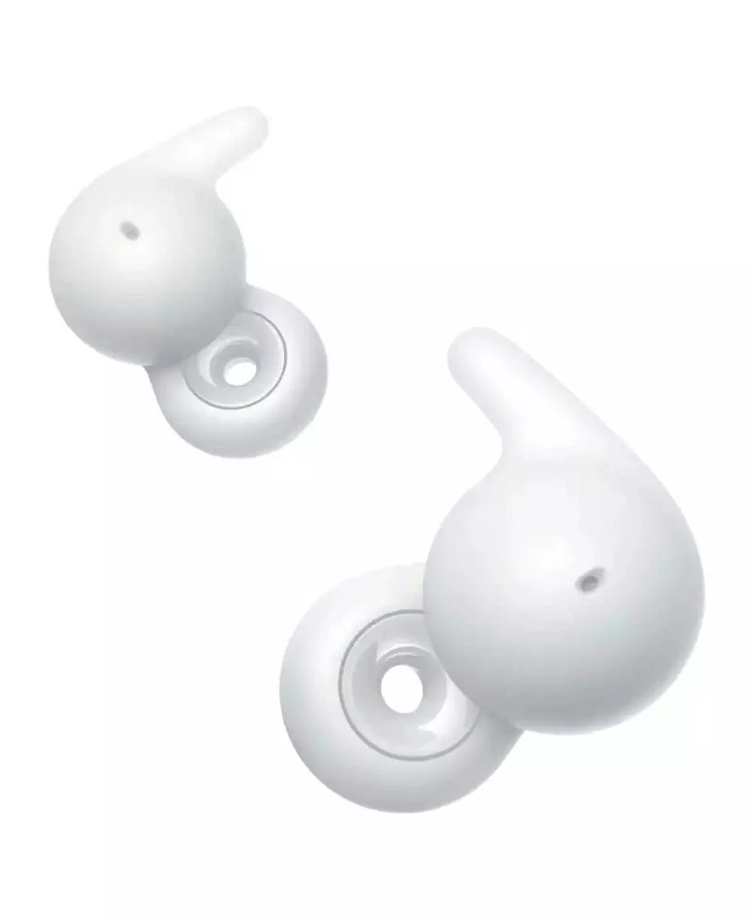 SONY LinkBuds Open True Wireless Earbud White Headphones with Earbud Case Bundle 2