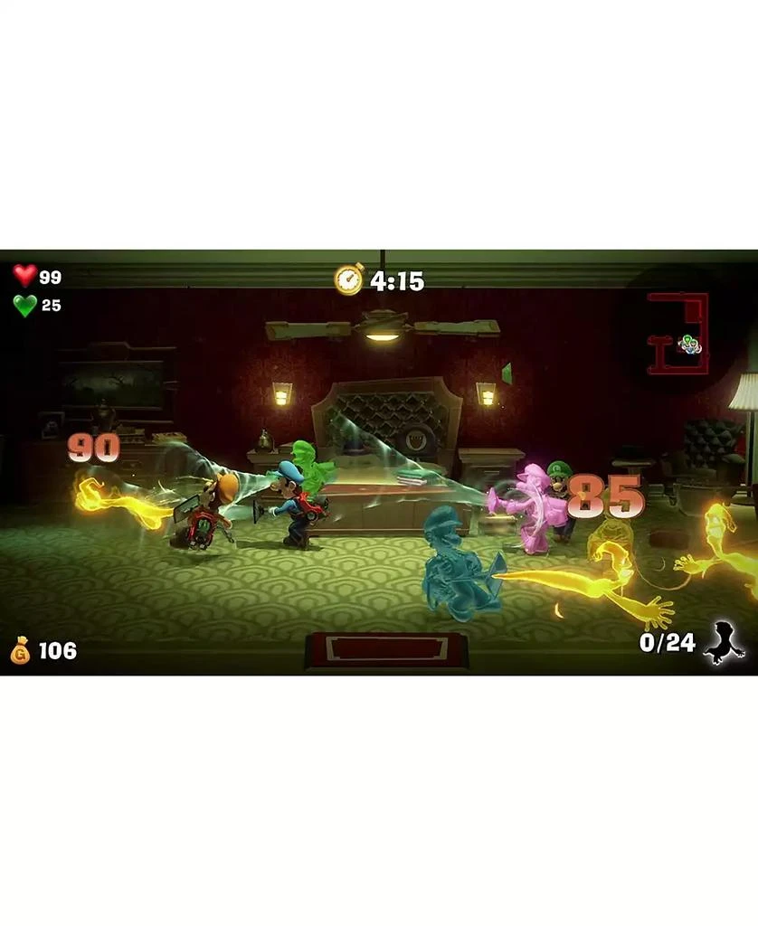 Nintendo Switch White OLED Console with Luigi
s Mansion 3, MightySkins Console and Controller Skin Voucher, and 2 Year CPS Extended Warranty 4