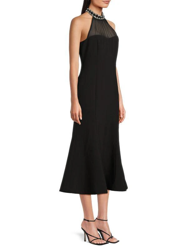 Likely Lirio Embellished Collar Cocktail Dress 3