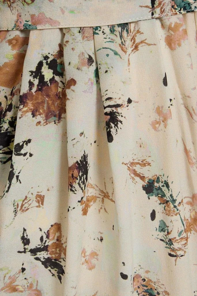 IRO Mattai wrap-effect floral-print Lyocell and silk-blend jumpsuit 4