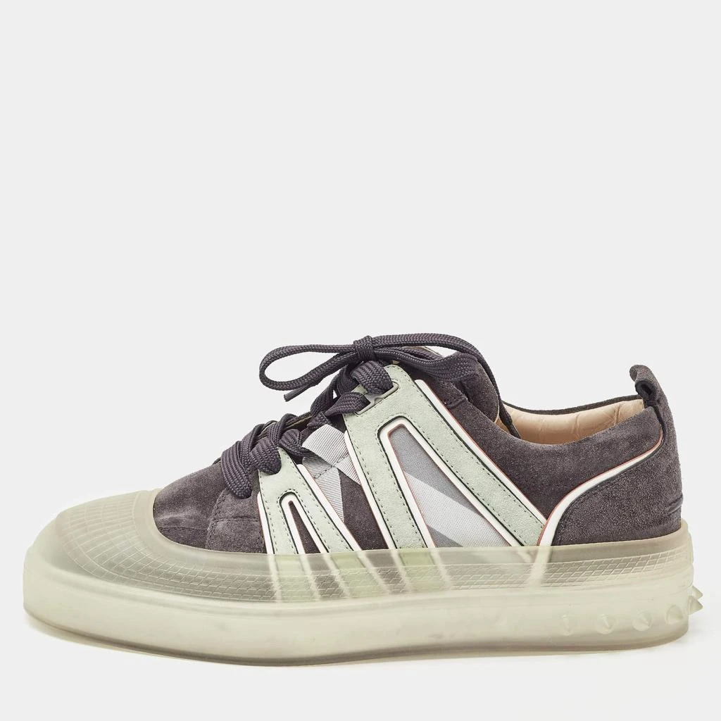 adidas gazelle silver green womens Christian Dior Technical Mesh Dior Chrono Sneakers 38 Silver 1874507 –  FASHIONPHILE main image 1