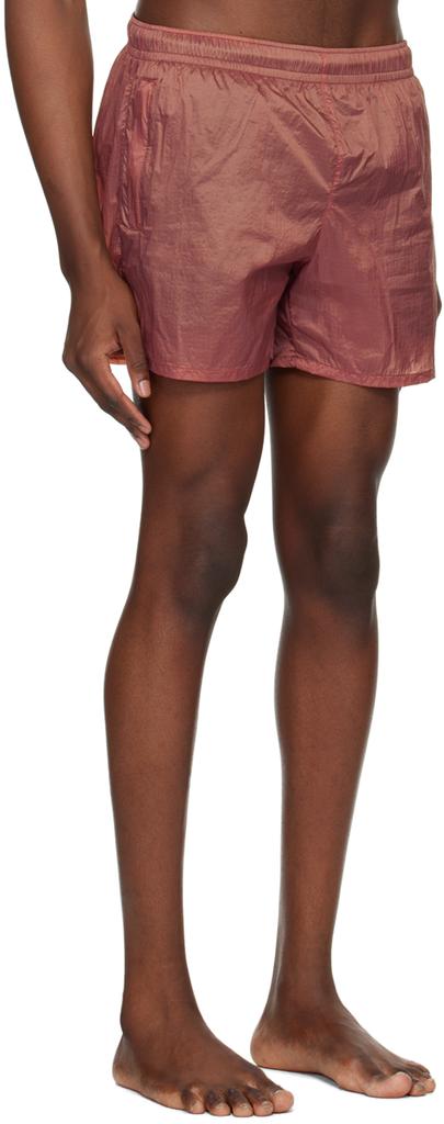 OUR LEGACY Tan Drape Tech Swim Shorts