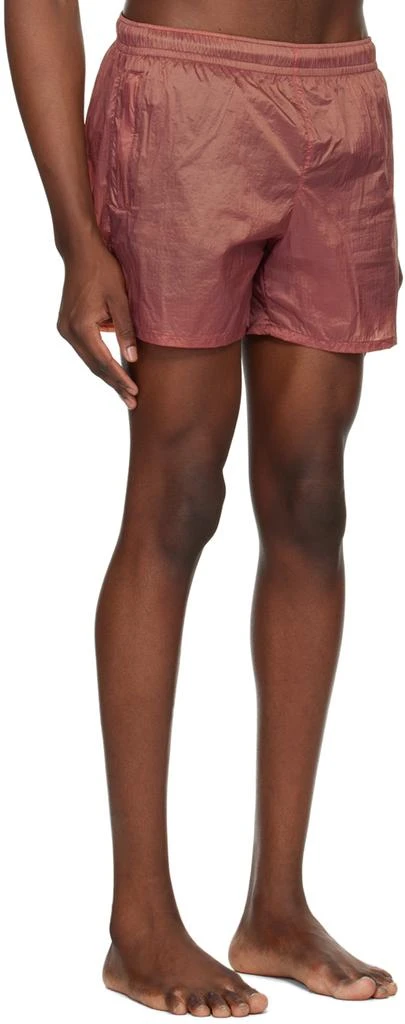 OUR LEGACY Tan Drape Tech Swim Shorts 2