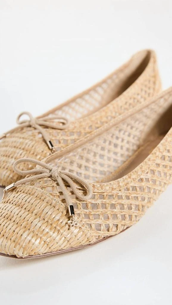 Sam Edelman Sam Edelman - Women's May Raffi Basket Weave Flats Shoes 5
