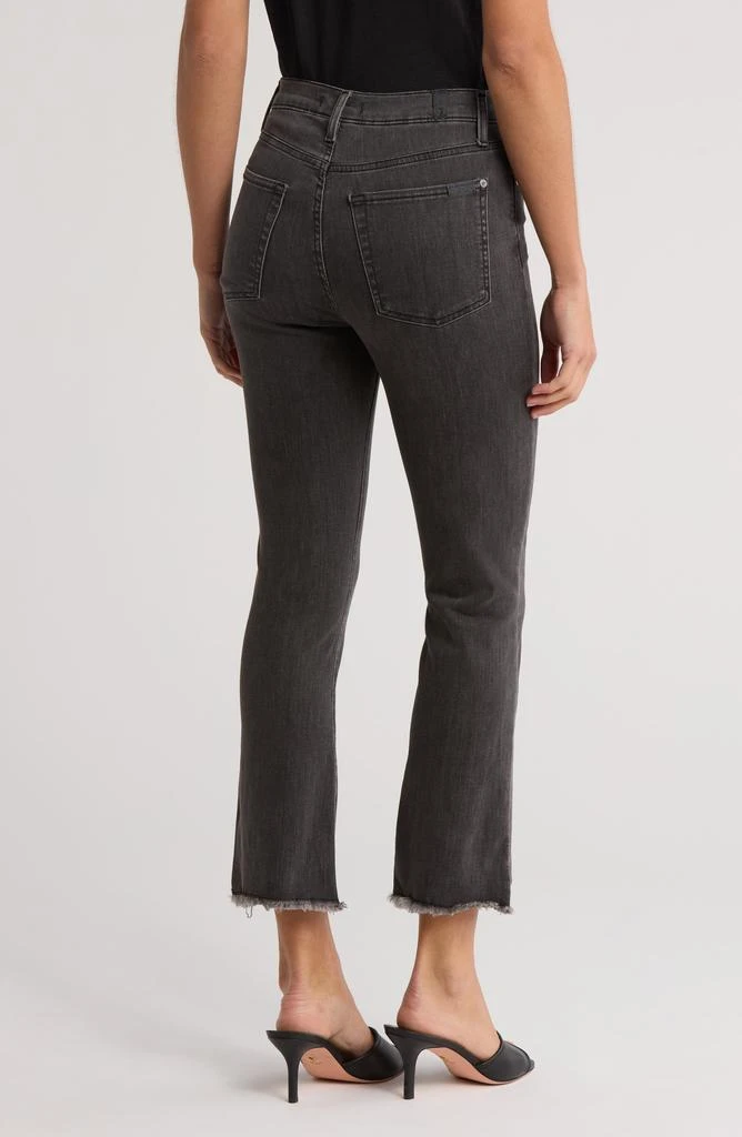 7 For All Mankind High Waist Slim Fit Kick Jeans 2