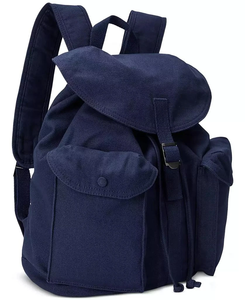 Ralph Lauren Men's Flap-Top Canvas Backpack 3