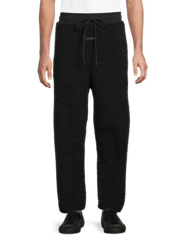 Fear of god Faux Shearling Drawstring Pants 1