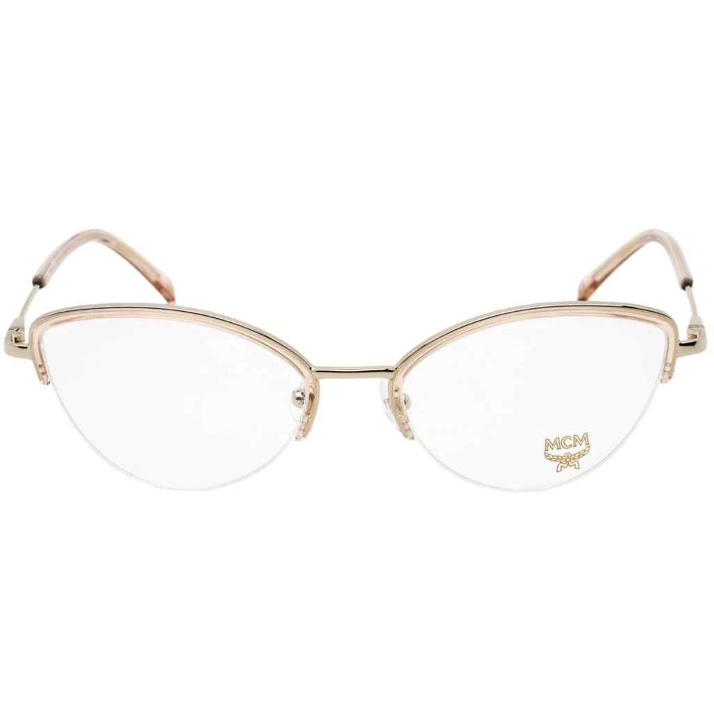 MCM MCM Women's Eyeglasses - Clear Demo Lens Nude Cat Eye Shape Frame | MCM2142 290 2