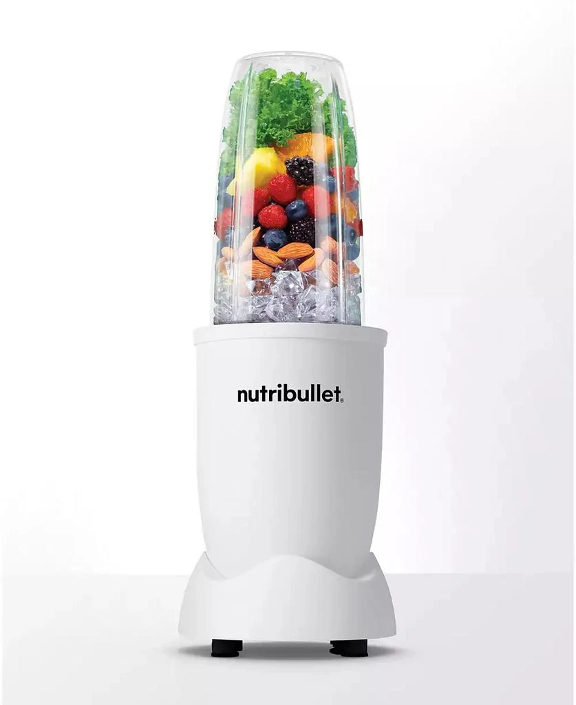 NutriBullet PRO Compact Personal Blender & Accessories - Matte White 6