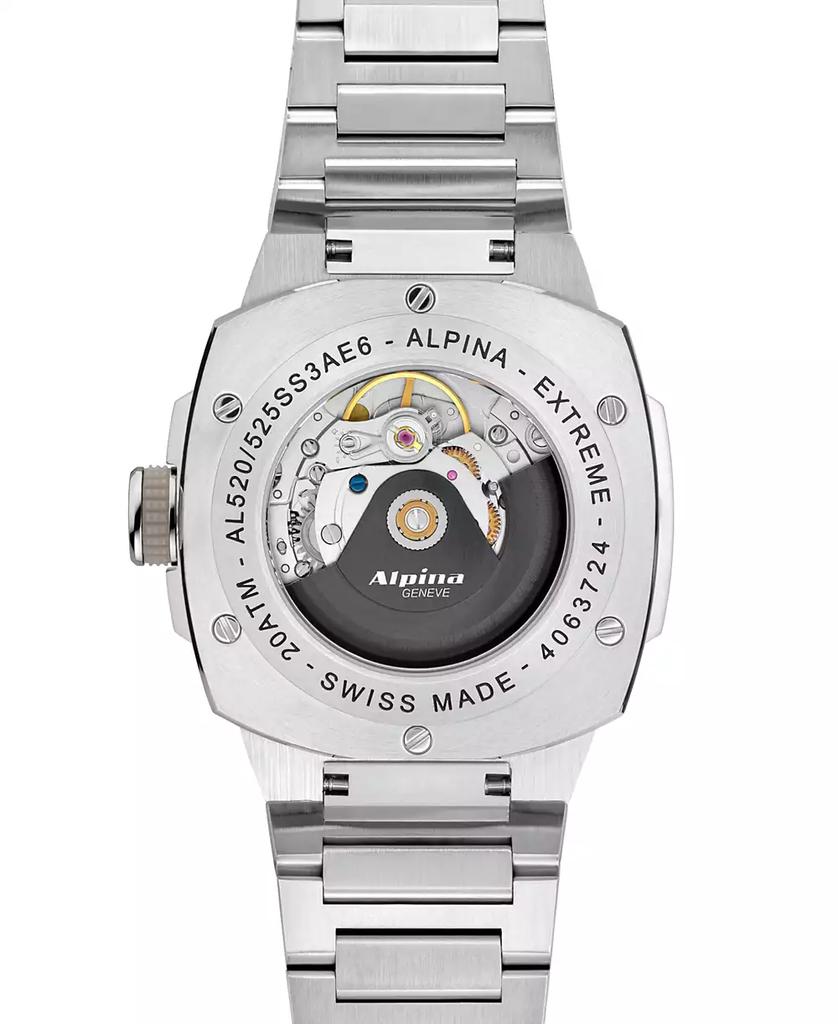 Alpina Men's Swiss Automatic Alpiner Extreme Stainless Steel Bracelet Watch 39mm
