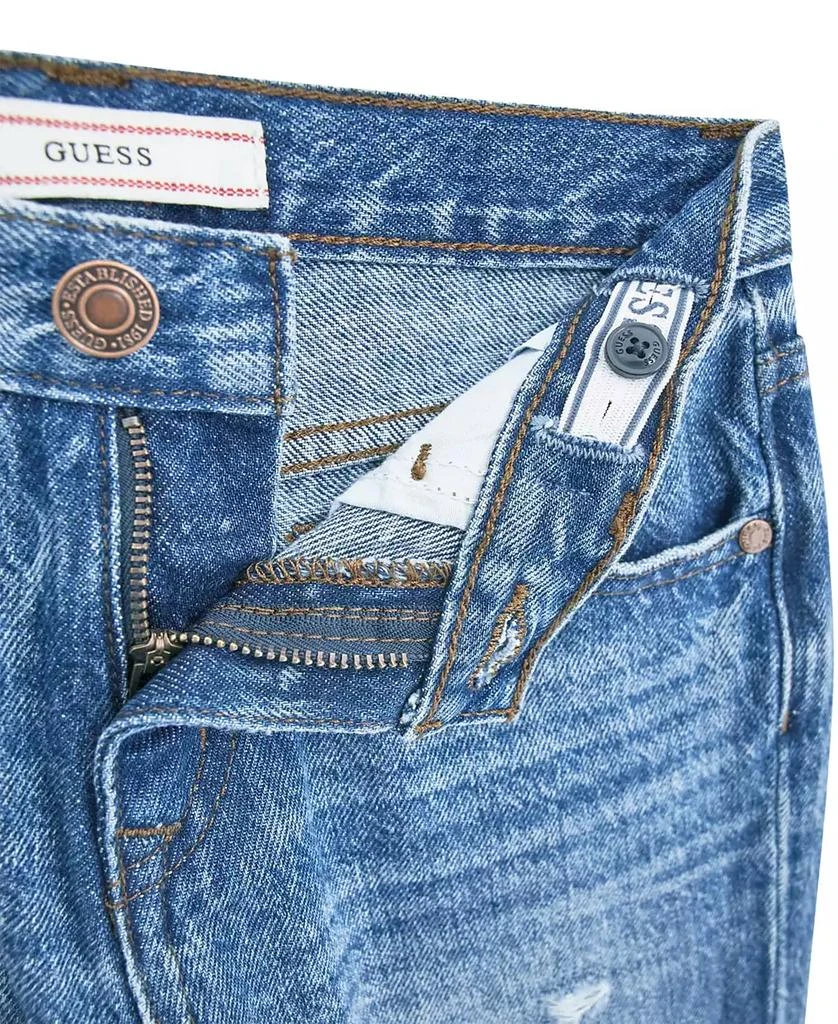 GUESS Big Boys Distressed Straight Fit Denim Jeans 3